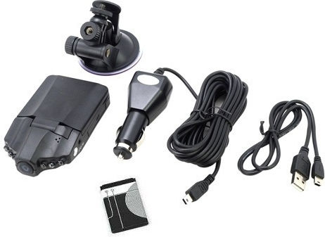 Aerbes 1080P Dashboard Car DVR, 5" Display with Suction Cup