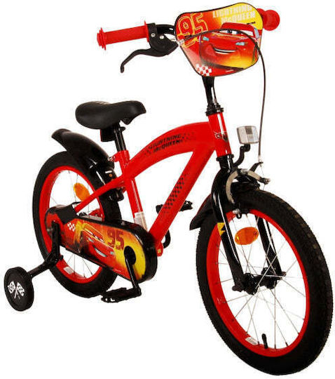 Disney Cars 16" Παιδικό Ποδήλατo BMX Κόκκινο