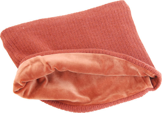 Set with Beanie Knitted Cinnamon