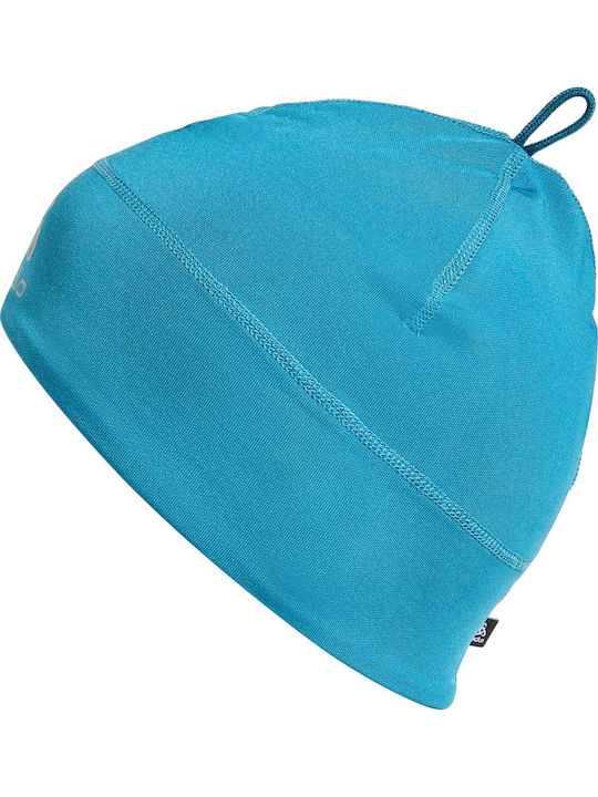 Polyknit Warm Eco Beanie Unisex Σκούφος Πλεκτός σε Γαλάζιο χρώμα