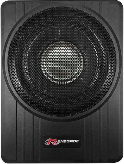 Renegade Car Audio Selbstverstärkter Auto-Subwoofer 10" 125W RMS mit Gehäuse