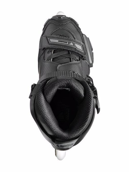 Rollerblade Crossfire Inline Rollers Μαύρα Ενηλίκων