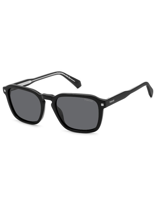 Polaroid Ochelari de soare cu Negru Din plastic Rame și Negru Lentilă PLD4156/S/X 807/M9