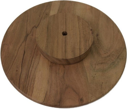 Nakaro Wood Сервираща платка Въртящ се Дърво 35x35x4бр 1бр