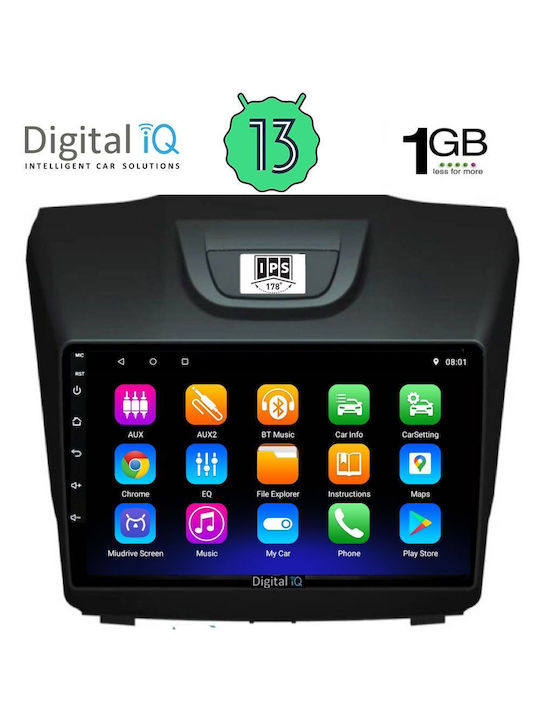 Digital IQ Ηχοσύστημα Αυτοκινήτου 2012-2020 (Bluetooth/USB/WiFi/GPS) με Οθόνη Αφής 9"