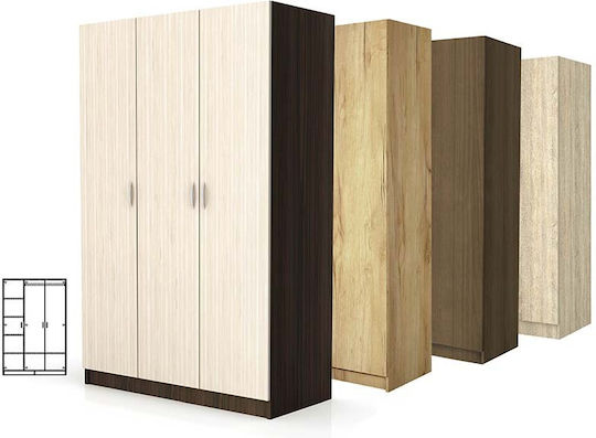 Dreifachtür 1211002 120x52x191cm Sonoma Dreifachtür 1211002 120x52x191cm Sonoma