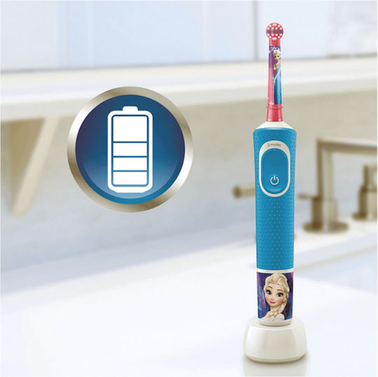 Oral-B Frozen Children's Electric Toothbrush With Chronograph For 3+ Years With Replacement Heads