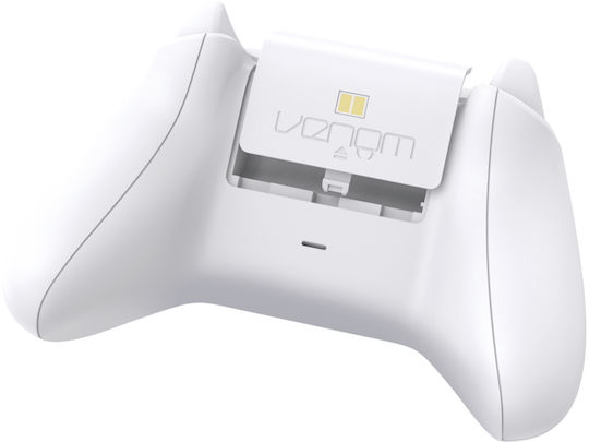 Venom Twin Зарядна станция за 2 контролера Xbox Series X/S - Xbox Серия X/S Бял