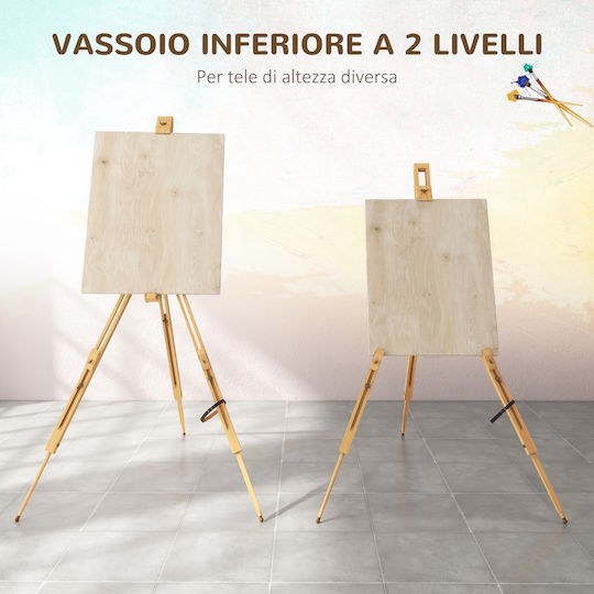 Vinsetto Wooden Easel 84x183cm