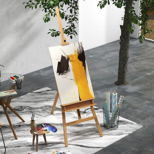 Vinsetto Καβαλέτο Ζωγραφικής Ξύλινο 110x65x235cm