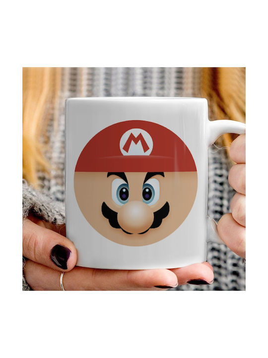 Koupakoupa Flat Mug Ceramic Multicolored 330ml