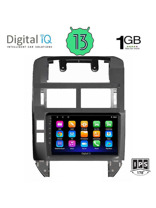 Digital IQ Car Audio System for Volkswagen Polo 2002-2009 (Bluetooth/USB/WiFi/GPS) with Touch Screen 9"