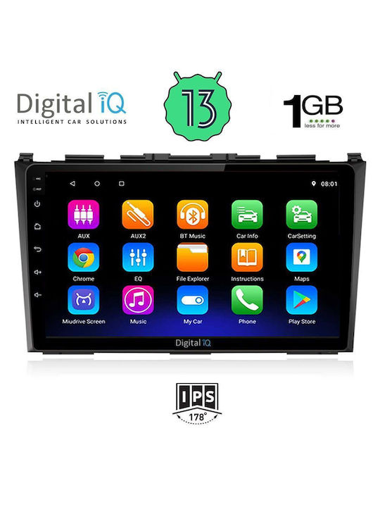 Digital IQ Car Audio System for Honda CR-V 2006-2012 (Bluetooth/USB/WiFi/GPS) with Touch Screen 9"