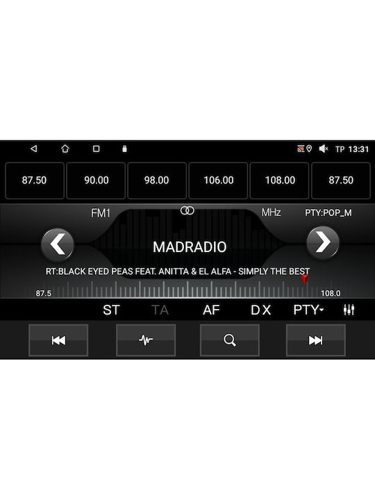 Digital IQ Автомобилна Аудио Система (Блутут/USB/WiFi/GPS/Apple-Carplay/Android-Auto) с Тъчскрийн 9"