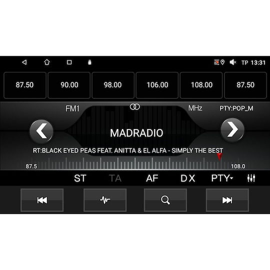 Digital IQ Ηχοσύστημα Αυτοκινήτου Hummer H3 2005-2009 (Bluetooth/USB/WiFi/GPS/Apple-Carplay/Android-Auto) με Οθόνη Αφής 9"