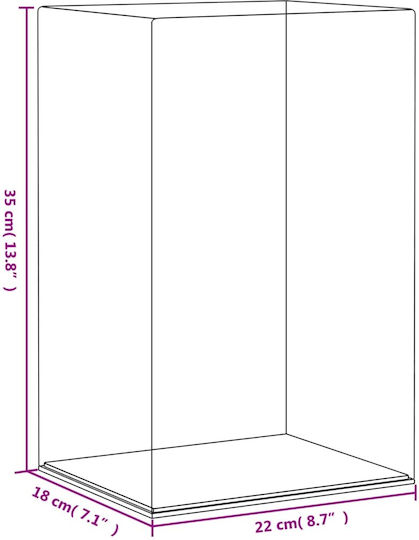 vidaXL Σταντ Προβολής Προϊόντων Π22xΒ18xΥ35cm