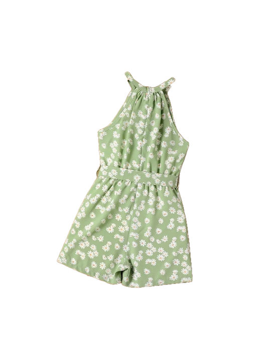 TakTakBaby Salopetă scurtă pentru copii din material textil Verde