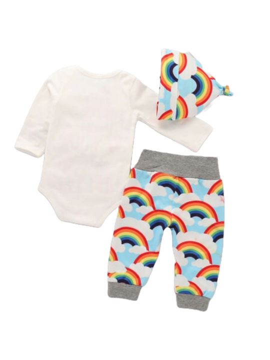 TakTakBaby Kids Set with Pants 3pcs Multicolour