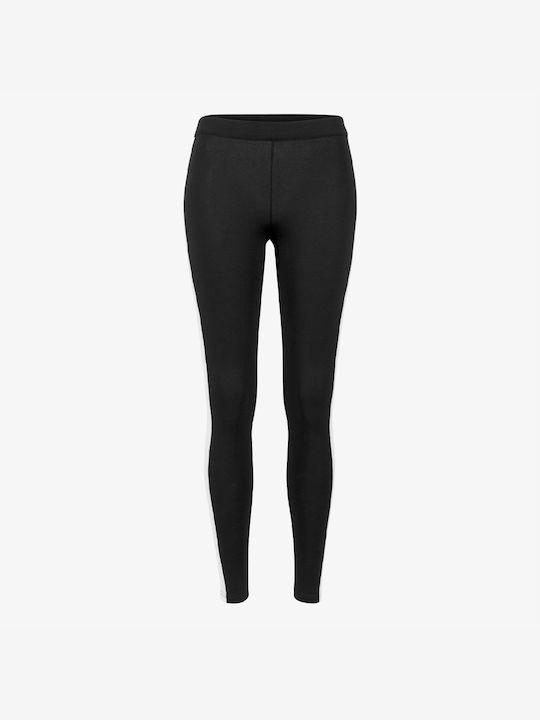 Urban Classics Frauen Lang Leggings Schwarz