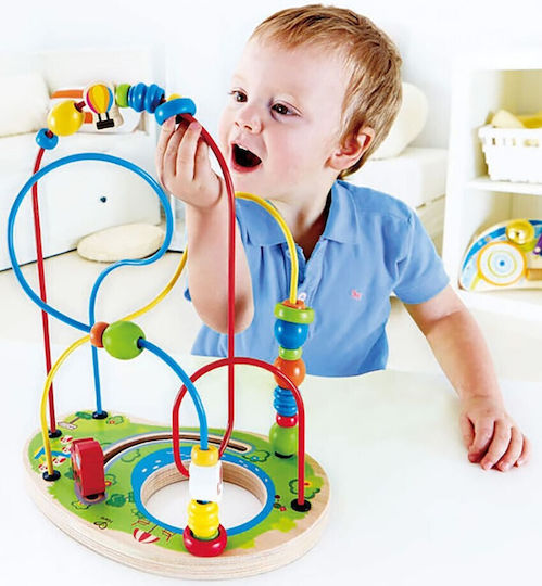 Hape Labirint Playground Pizzaz din Lemn pentru 24++ Luni