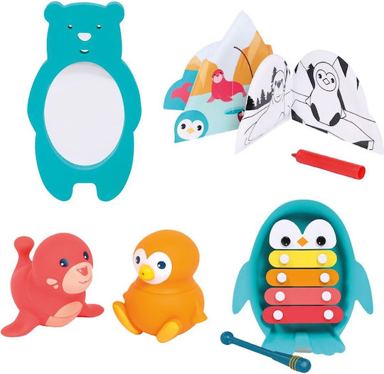 Ludi Bath Toys Παιχνίδι Μπάνιου για Νεογέννητα 6τμχ