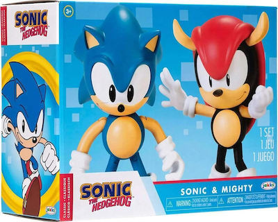 Jakks Pacific Jucărie Miniatură Sonic & Mighty Sonic pentru 3+ Ani