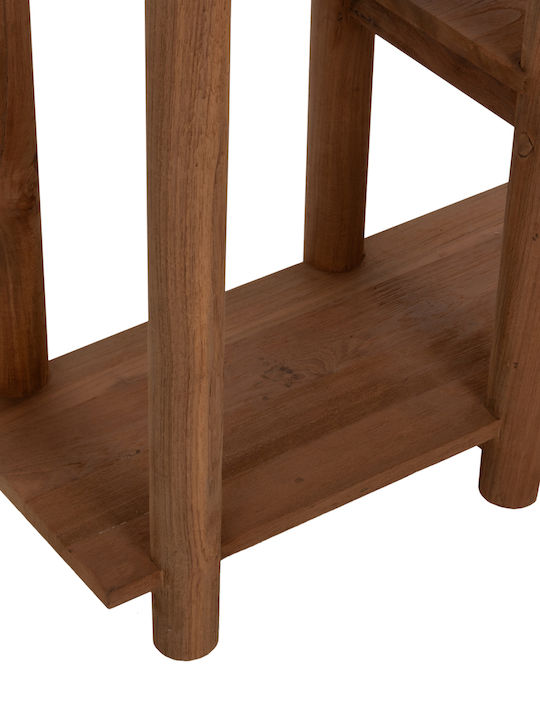 Kutai Κονσόλα από Μασίφ Ξύλο Φυσικό Rustic Μ120xΠ30xΥ80εκ.