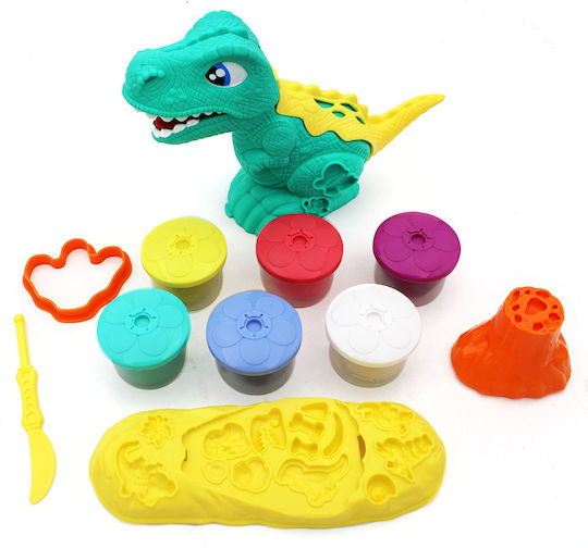 Knete - Dinosaurier Spiel für 3+ Jahre, 6 Stück