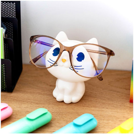 Pylones Glasses Stand in White color 1pcs