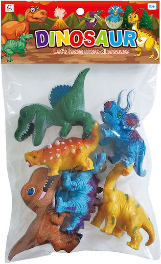 ToyMarkt 6 Δεινοσαυράκια για 3+ Ετών (Διάφορα Σχέδια)