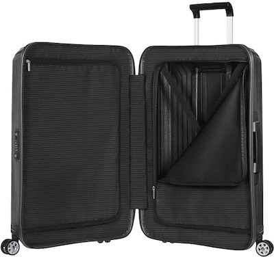 Samsonite Litebox Spinner Large Travel Suitcase Black with 4 Wheels