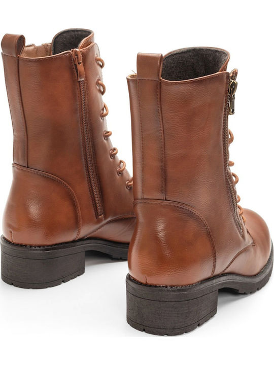 Stiefeletten Damen Braun