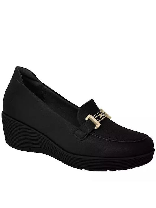 Piccadilly Women's Moccasins in Black Color