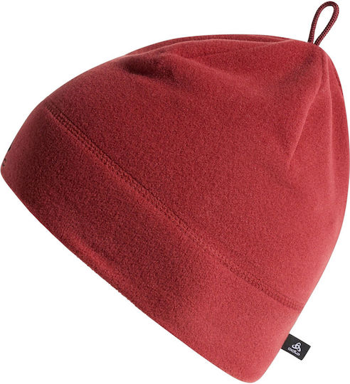Warmer Unisex Beanie Strickmütze in Roter Farbe