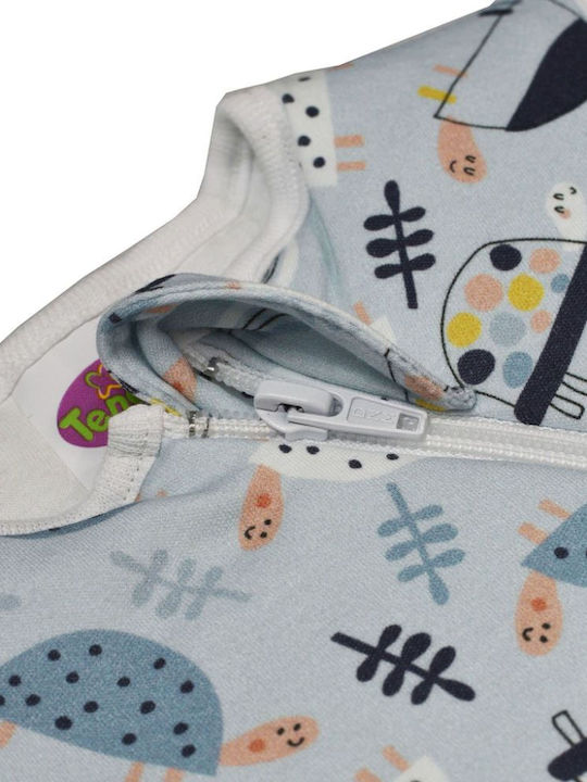 Tender Winter Schlafsack Eco Turtle 2.5 Tog Sky Blue mit abnehmbaren Ärmeln