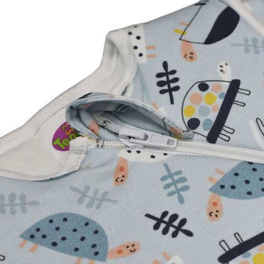 Tender Winter Schlafsack Eco Turtle 2.5 Tog Sky Blue mit abnehmbaren Ärmeln