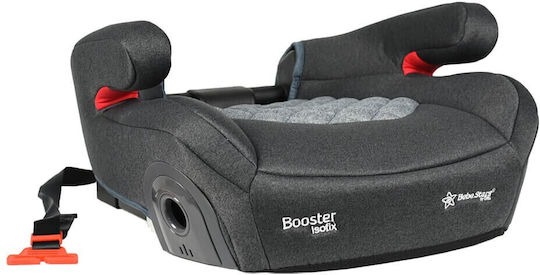 Bebe Stars Bebe Stars Kinderautositz Hochlehner Booster mit ISOfix Graue 22-36 kg