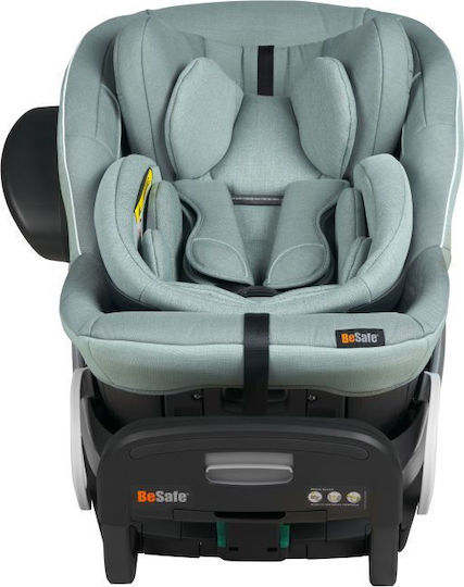 BeSafe Stretch B Детско Столче за Кола i-Размер с Isofix Sea Green Melange 0-36 кг