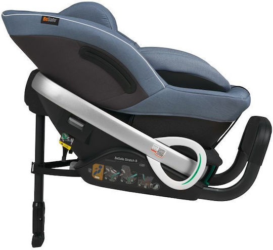 BeSafe Stretch B Детско Столче за Кола i-Размер с Isofix Cloud Melange 0-36 кг