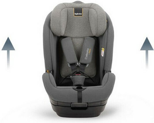 Inglesina Caboto Baby Car Seat i-Size with Isofix Moon Grey 9-36 kg