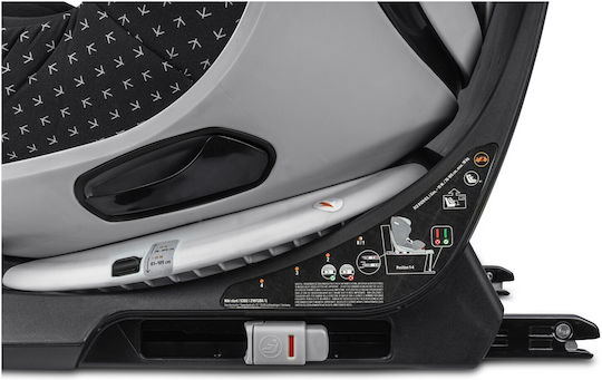 Storchenmuhle Niki Start Детско Столче за Кола i-Размер с Isofix Черно оникс