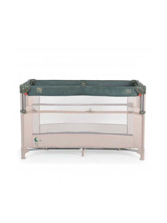 Moni Next Level Playpen 2 Levels with Mattress Green 125x65cm