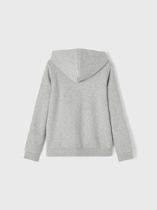 Joyce Kids Cardigan Sweatshirts Hooded Gray