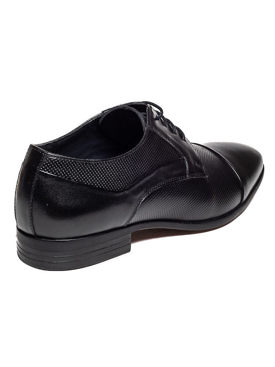 Rover Men's Leather Casual Shoes Black