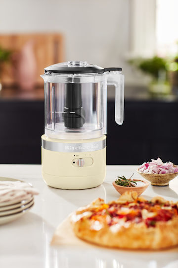 Kitchenaid Multifunctional Food Processor 240W with Pot 1.18lt Beige