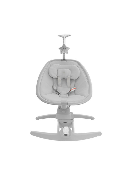 Kikka Boo Electric Baby Relax Side to Side Spinny with Music Gray for Child up to 9kg