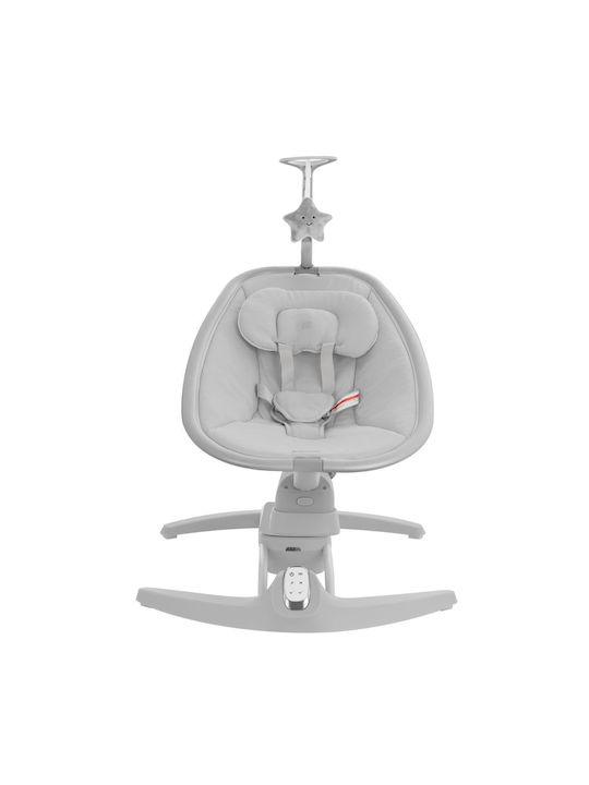 Kikka Boo Electric Baby Relax Side to Side Spinny with Music Gray for Child up to 9kg