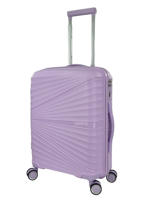Ormi Mittlerer Hartschalenreisekoffer Flieder mit 4 Rädern Höhe 65cm
