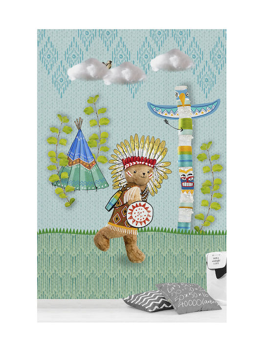 Loukianos Wallpapers Kids Wallpaper Totem Green L200xH300cm