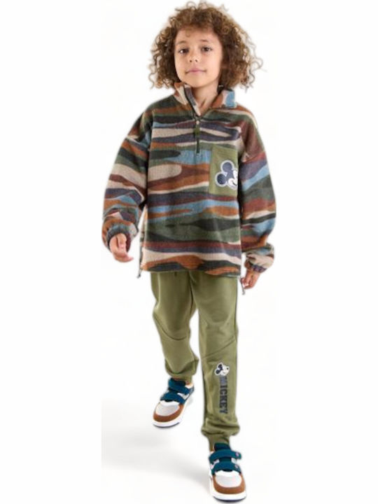 Kinder Sweatpants Set - Jogginganzug Khaki 2Stück